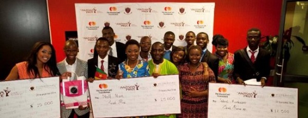 Le Prix Anzisha 2014 met plus de 38,7 millions de FCFA pour primer les porteurs de projets innovants en Afrique Prix Anzisha